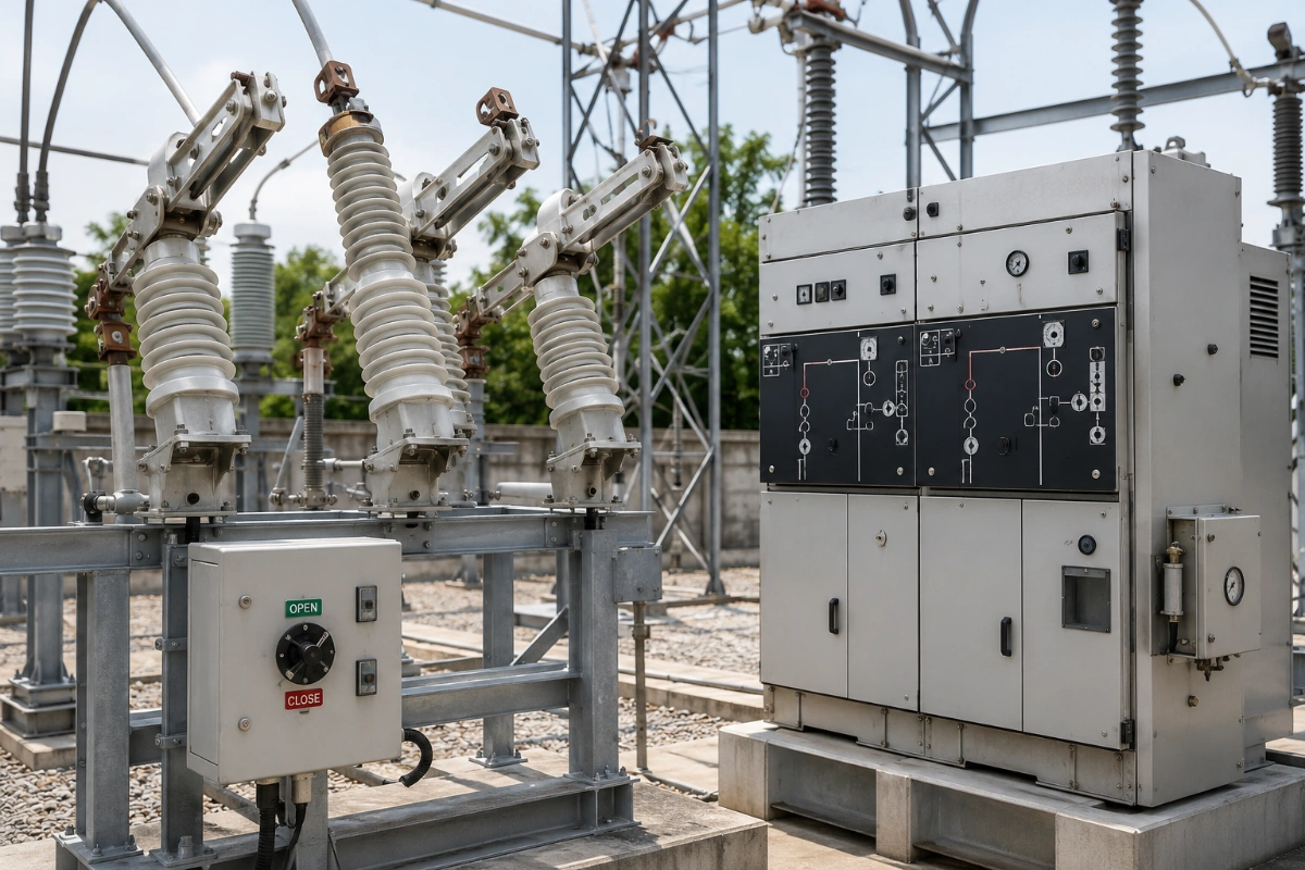 การตรวจสอบและทดสอบดิสคอนเนคติ้งสวิตช์ และ Ring Main Unit (RMU) ระบบแรงสูง